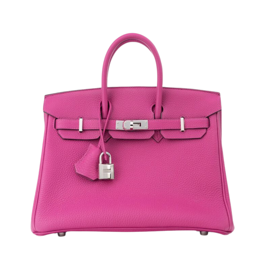 Hermes Birkin 25 Rose Pourpre Togo Leather