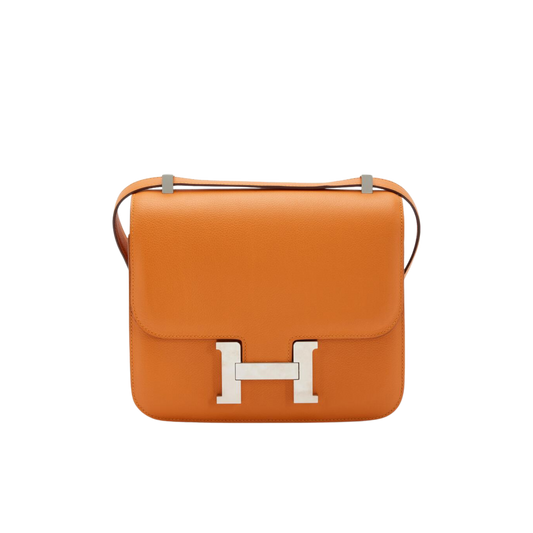 Hermes Constance 24 Abricot Evercolor Leather
