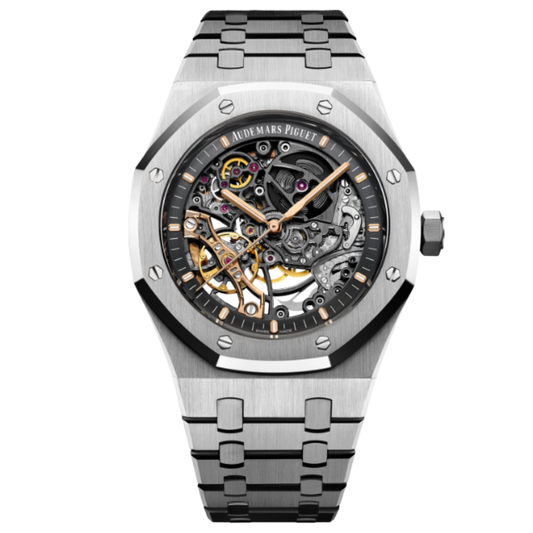 Audemars Piguet Royal Oak Ref. 15407ST.OO.1220ST.01 41MM Stainless Steel Double Balance Openworked
