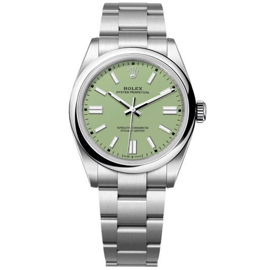 Rolex Oyster Perpetual  Ref. 134300 41mm Pistachio Dial