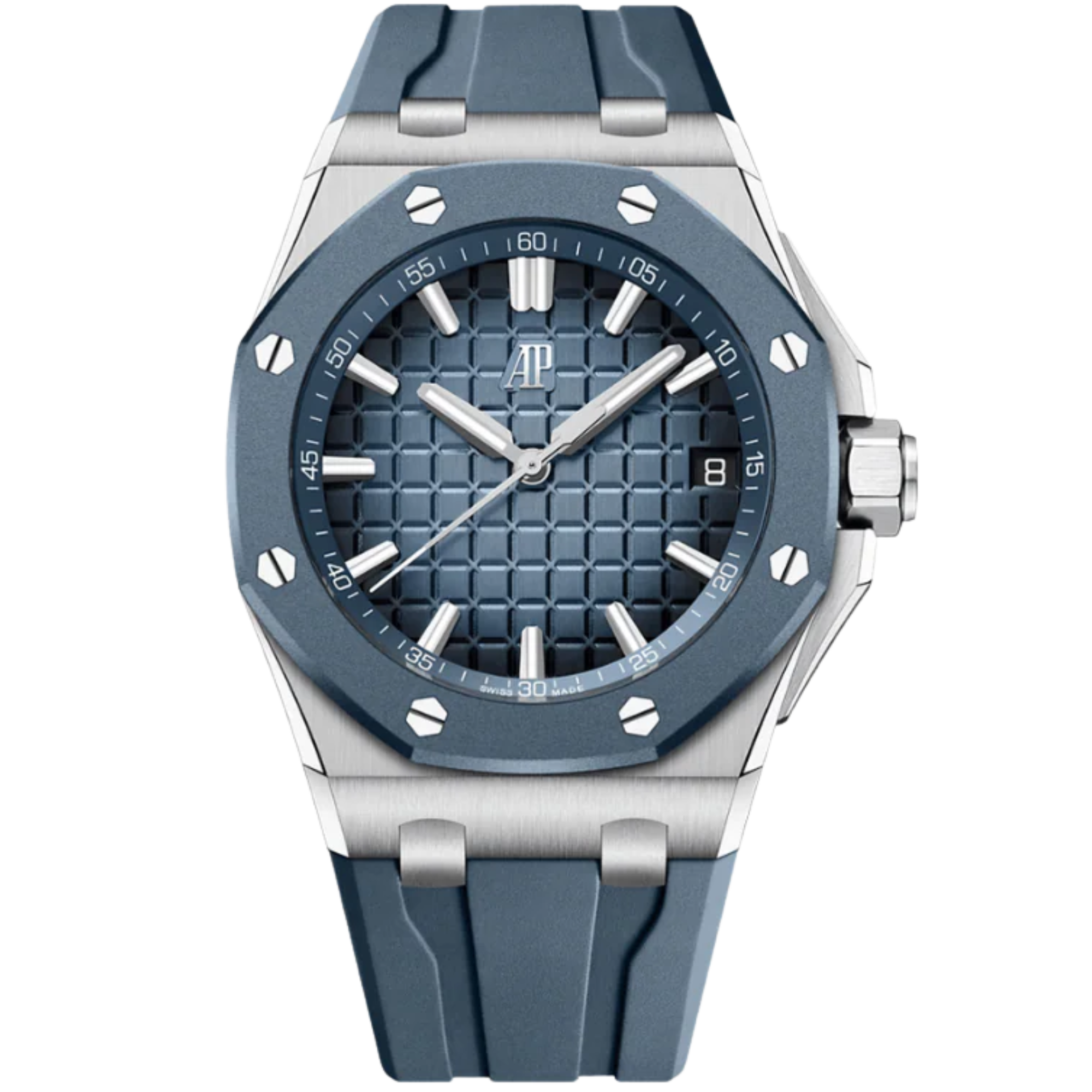 Audemars Piguet Ref. 15605SK.OO.A350CA.01 43MM Stainless Steel Royal Oak Offshore Blue Dial