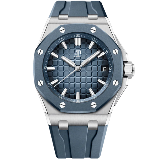 Audemars Piguet Ref. 15605SK.OO.A350CA.01 43MM Stainless Steel Royal Oak Offshore Blue Dial