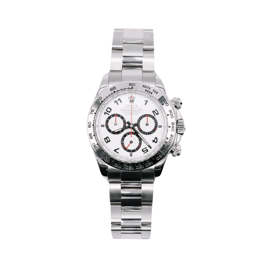 Rolex Daytona Ref. 116509 White Gold Racing Dial White Dial