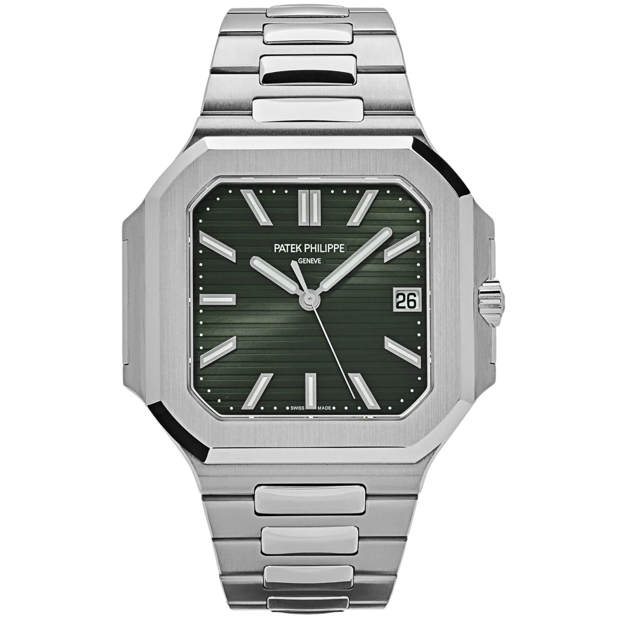 Patek Philippe Ref. 5821/1A 45MM Stainless Steel Cubitus Green Dial