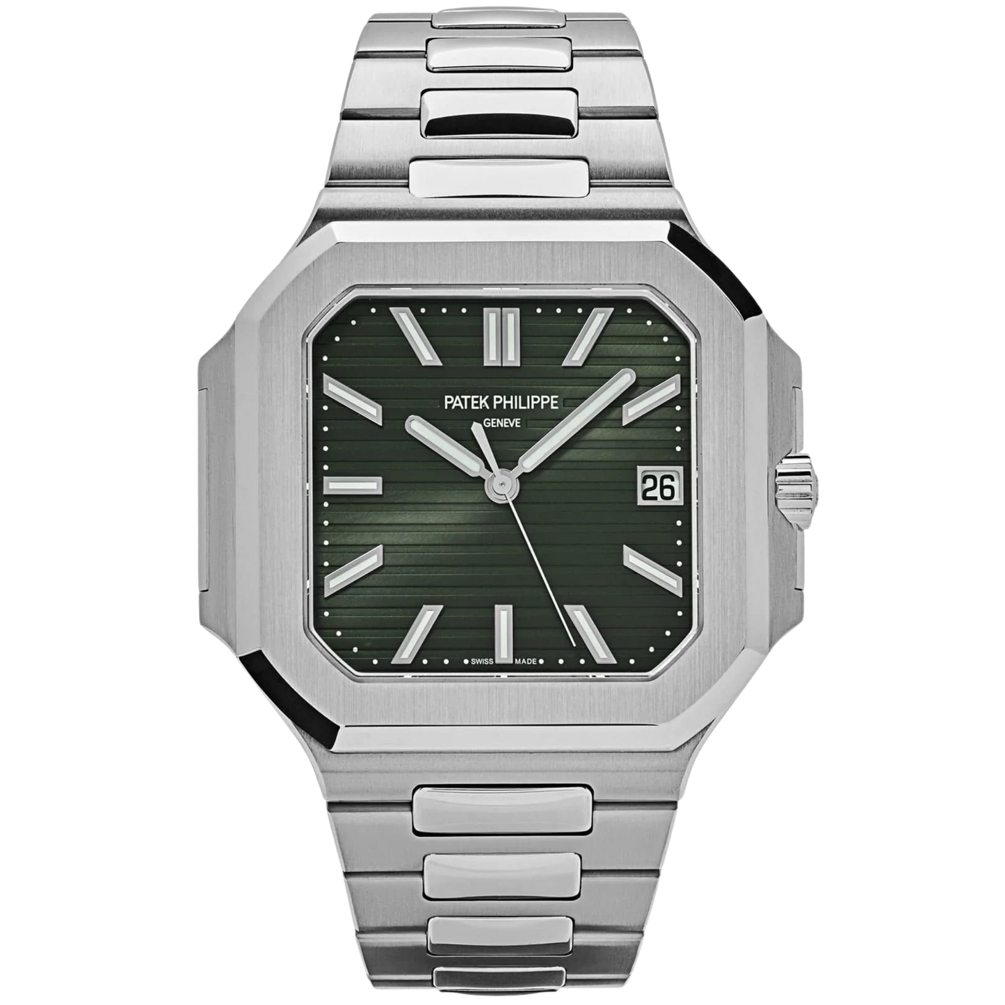 Patek Philippe Ref. 5821/1A 45MM Stainless Steel Cubitus Green Dial