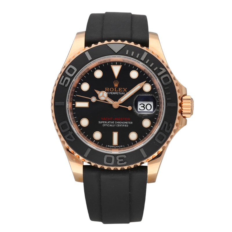 116655 Rose Gold Yachtmaster Complete with Box and Paper