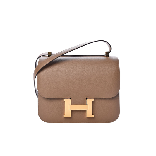Hermes Constance 24 Beige de Weimar Evercolor Leather