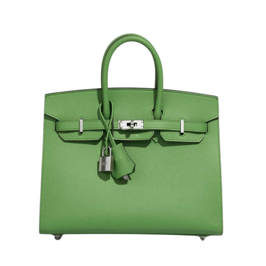 Hermes Birkin 25 Vert Yucca Epsom Leather