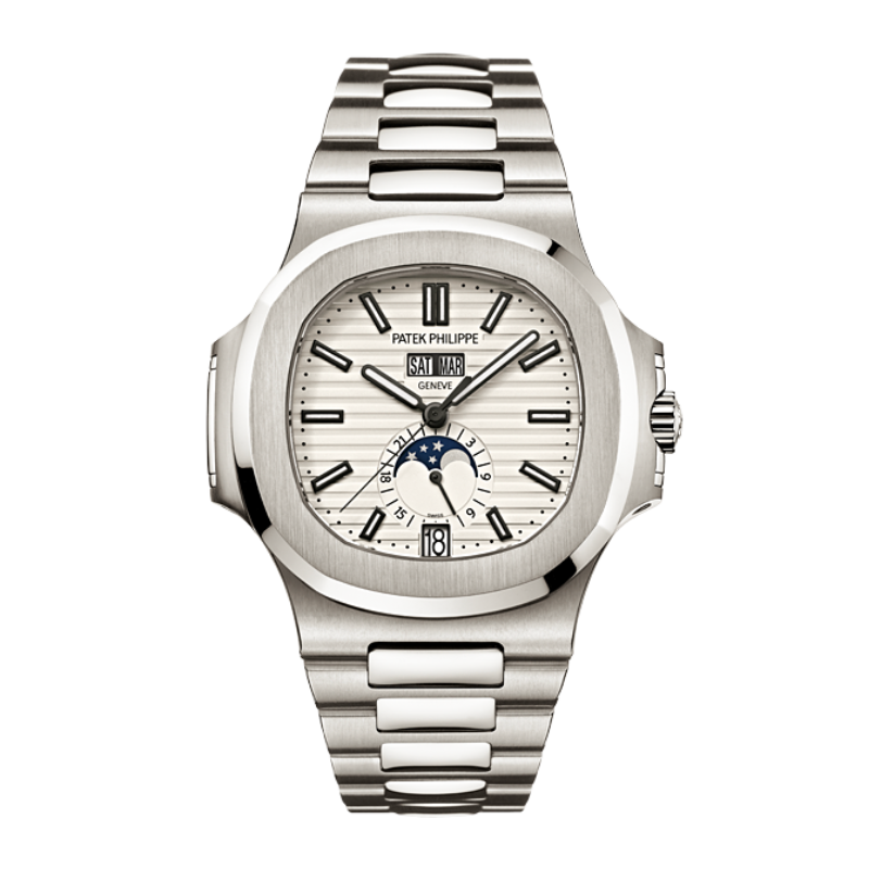 Patek Philippe 5726/1A Nautilus White Dial Full Set – TPT Timepiece Trading
