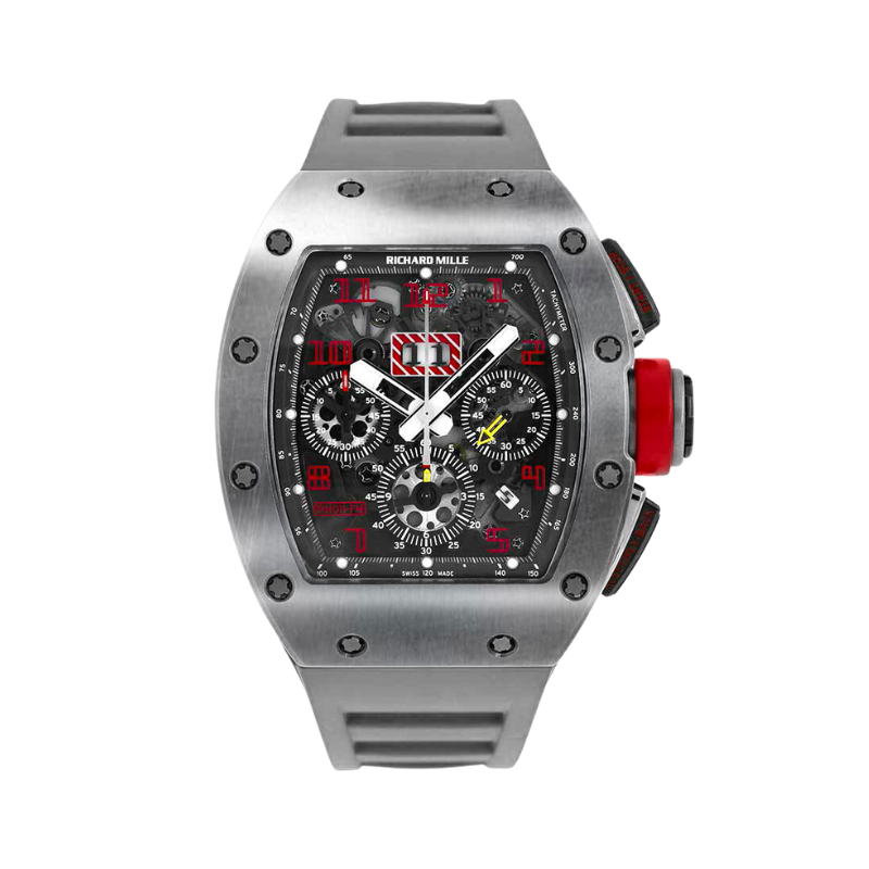 RM011 Sandblast Red Numerals Limited 50 Pieces