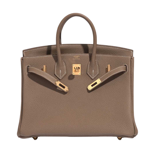 Hermes Birkin 25 Etoupe Togo Leather