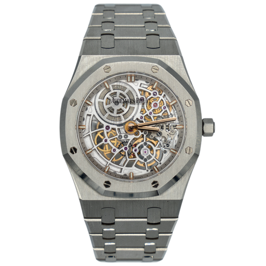 Audemars Piguet Royal Oak Ref. 16204ST.OO.1240ST.01 39mm Jumbo 50th Anniversary Skeleton