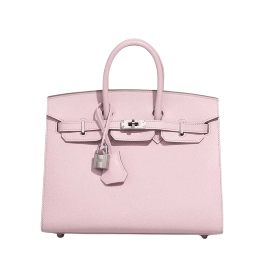 Hermes Birkin 25 Mauve Pale Epsom Leather