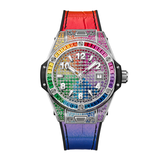 Big Bang 33mm ONE CLICK STEEL RAINBOW