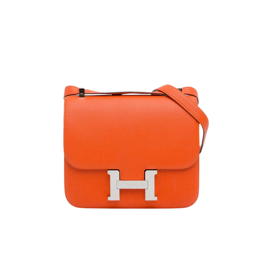 Hermes Constance 24 Orange H Epsom Leather