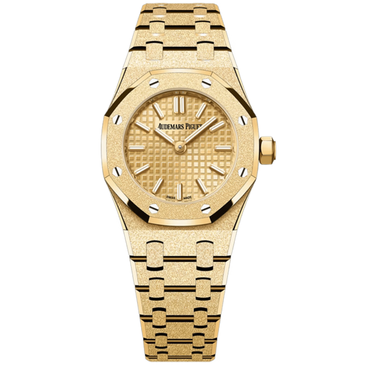 Audemars Piguet Royal Oak "mini" Ref. 67630BA.GG.1312BA.01-B 23MM Yellow Gold Frosted