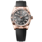 Rolex Skydweller Ref. 336235 42mm Slate Dial Rose Gold on Oysterflex
