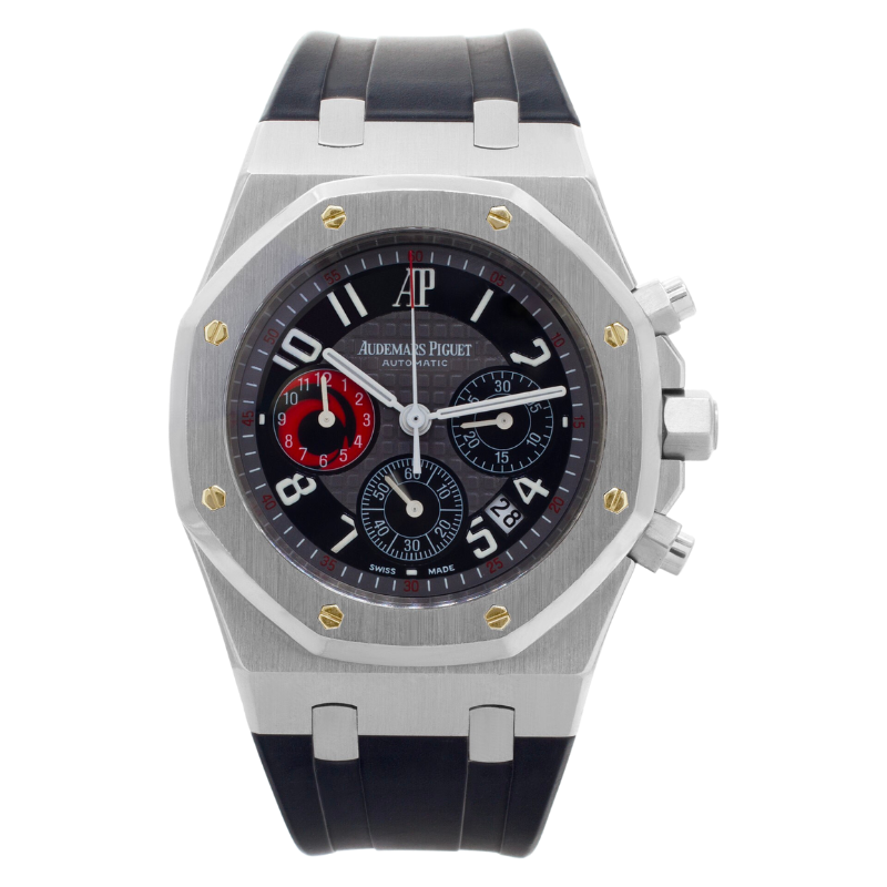 Audemars Piguet Ref. 25979ST.O.0002CA.01 39MM Stainless Steel City of Sails Chronograph on Rubber Strap