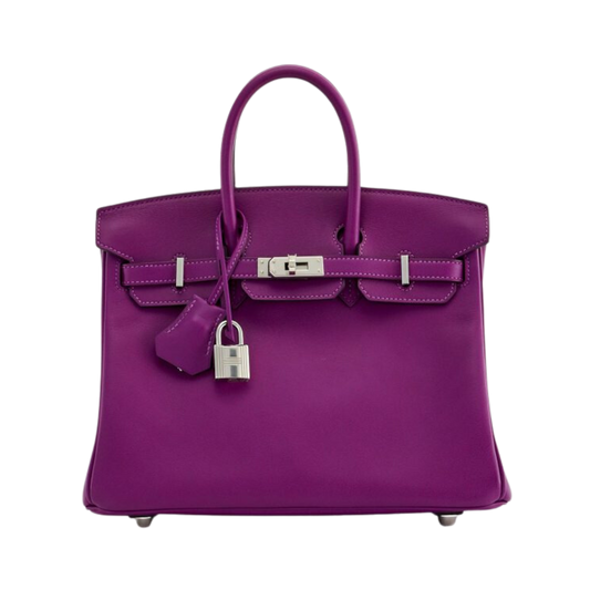Hermes Birkin 25 Anemone Swift Leather