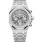 Audemars Piguet Royal Oak Ref. 26239BC.GG.1224BC.01 41MM Frosted White Gold Chronograph Grey Dial