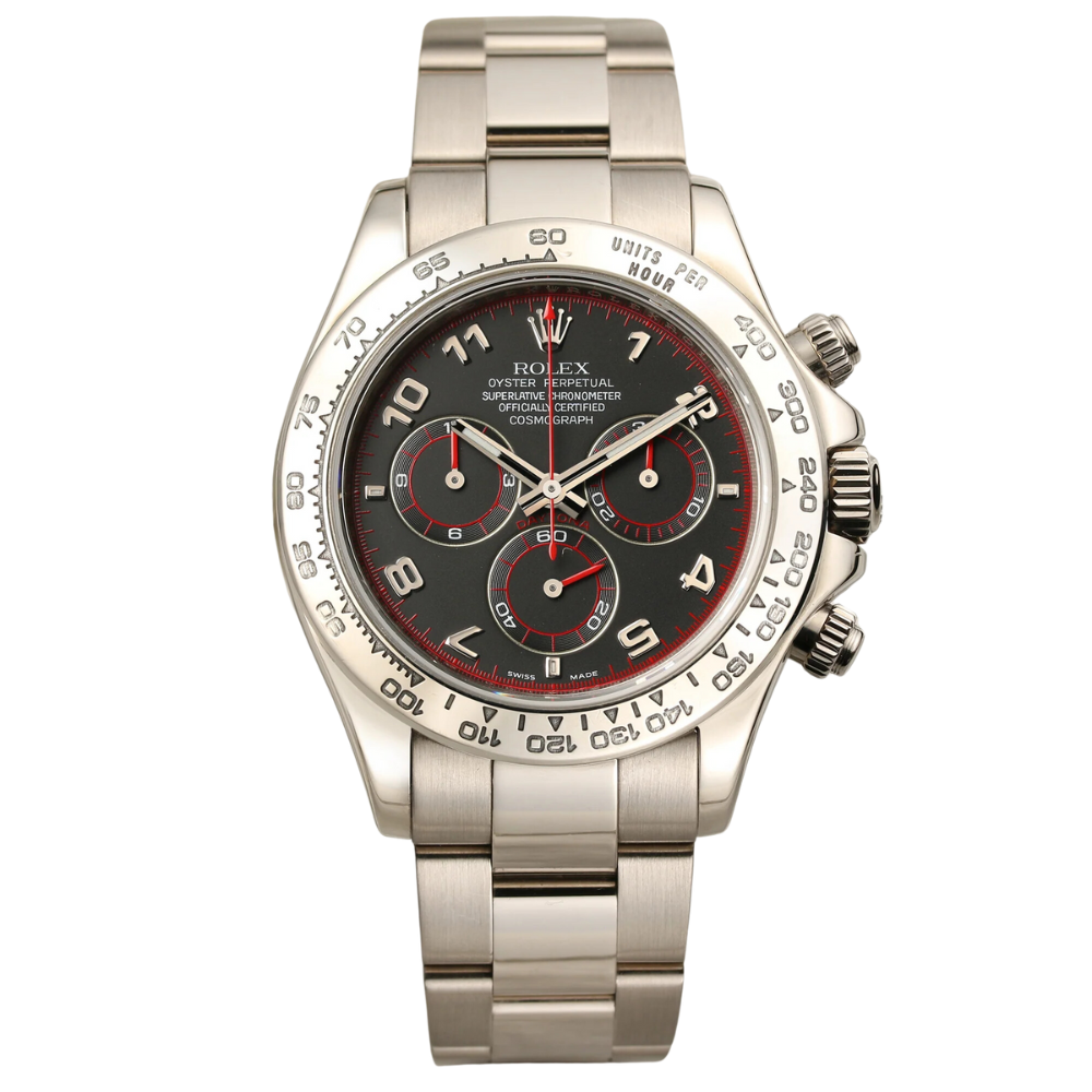 Rolex Daytona Ref. 116509 White Gold Racing Dark Grey Dial – TPT ...