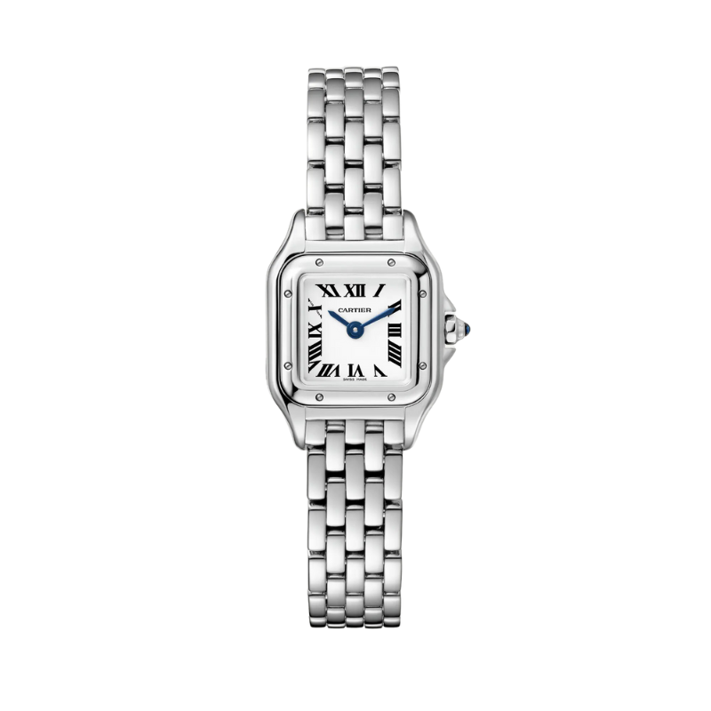 PANTHERE DE CARTIER 25 MM STAINLESS STEEL WITH SILVER DIAL