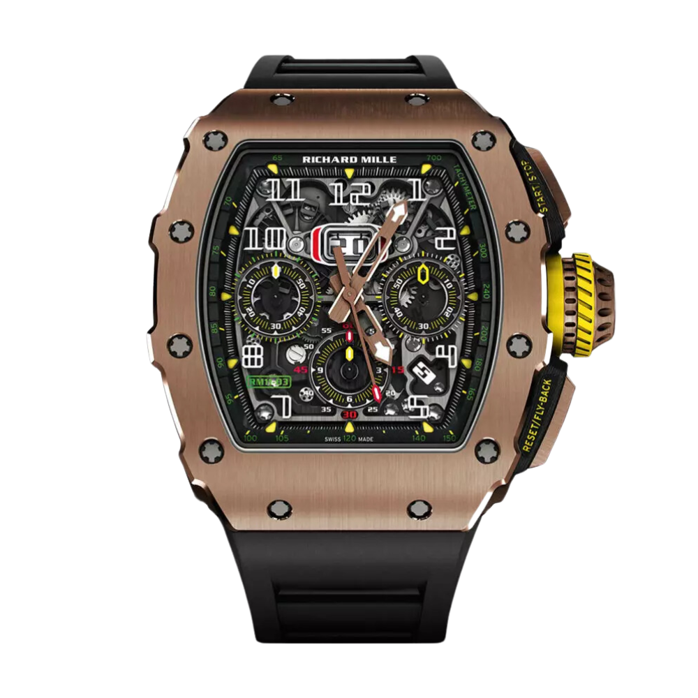 Richard Mille RM11-03 Full Rose Gold Flyback Chronograph