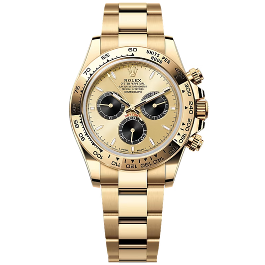 Rolex Cosmograph Daytona Ref. 126508 Two Tone Oystersteel Gold Dial Black Subdials