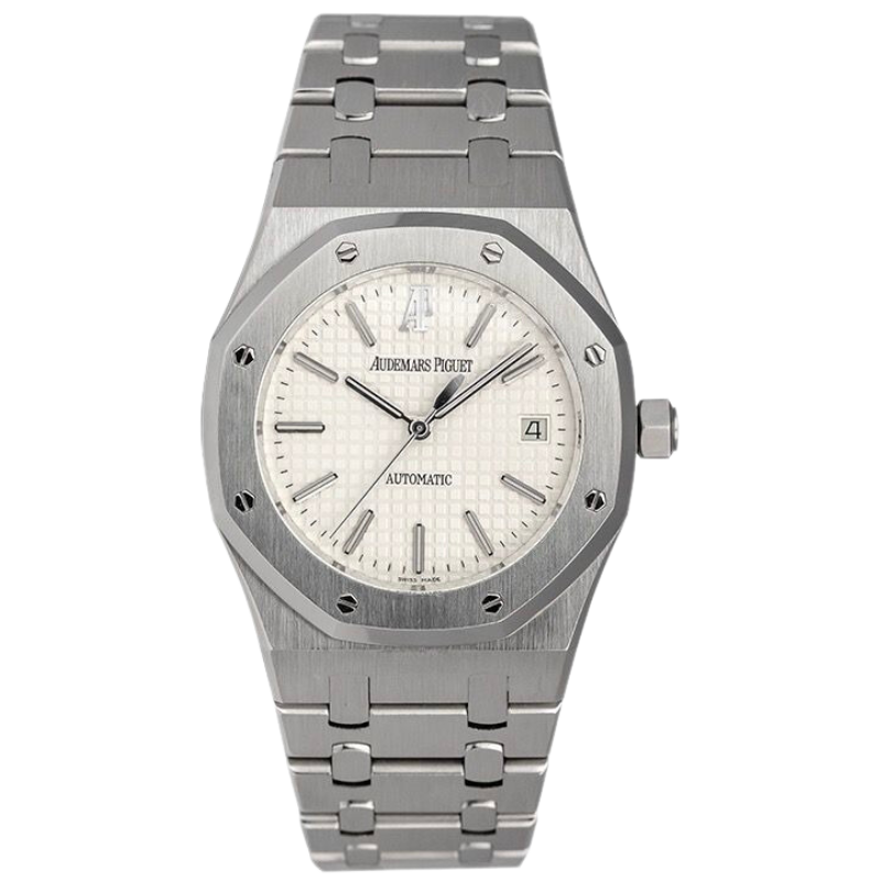 Audemars Piguet 41MM Stainless Steel Royal Oak White Dial