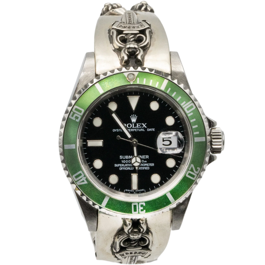 Rolex Ref. 116610LV 40MM Chrome Hearts Bracelet Kermit