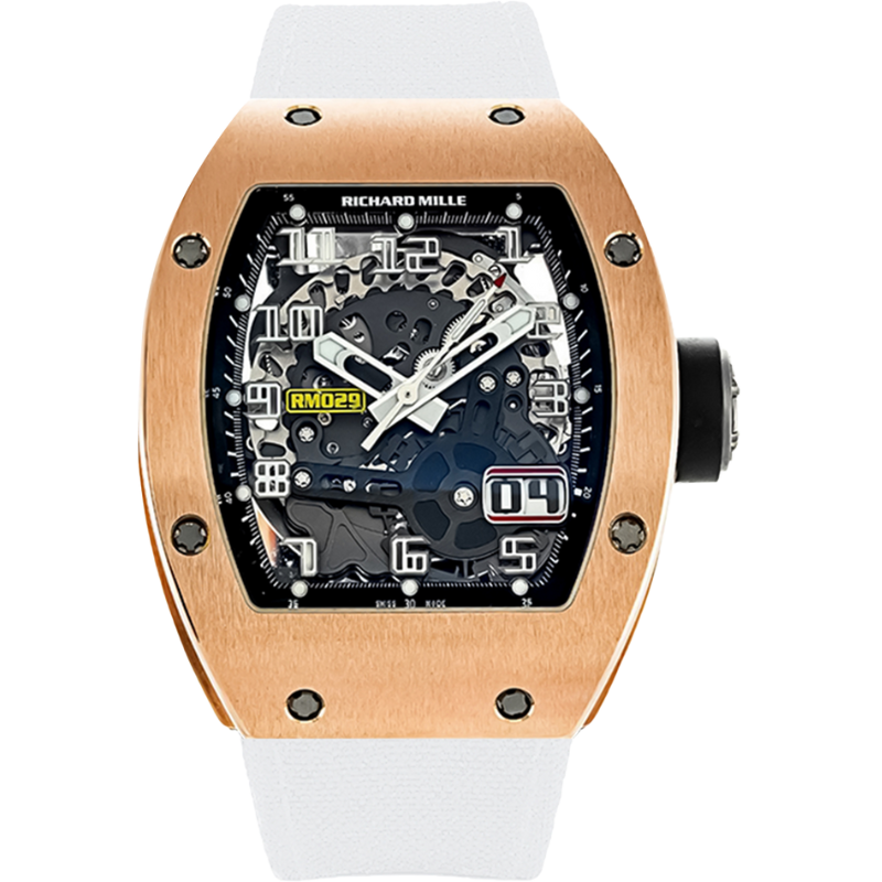 Richard Mille RM 29 White Velcro Strap