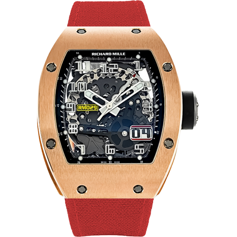 Richard Mille RM 29 Red Velcro Strap