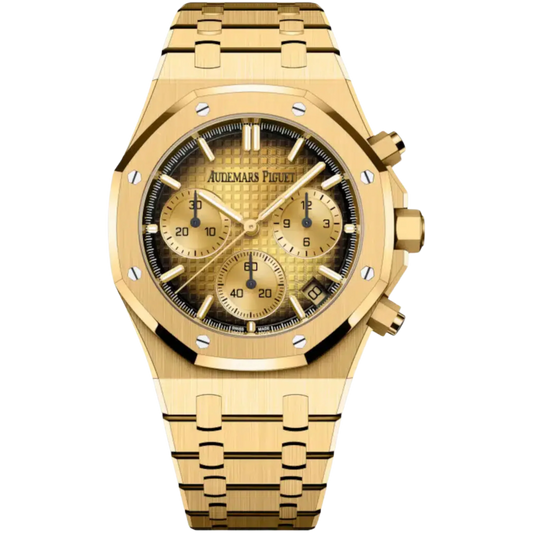 Audemars Piguet Royal Oak Chronograph Ref. 26240BA.OO.1320BA.02 41MM Yellow Gold Smoke Yellow Gold Dial