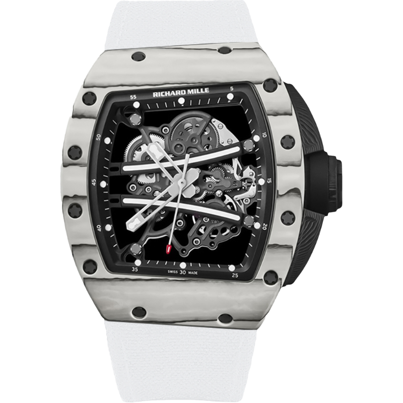 Richard Mille RM 61 White Velcro Strap