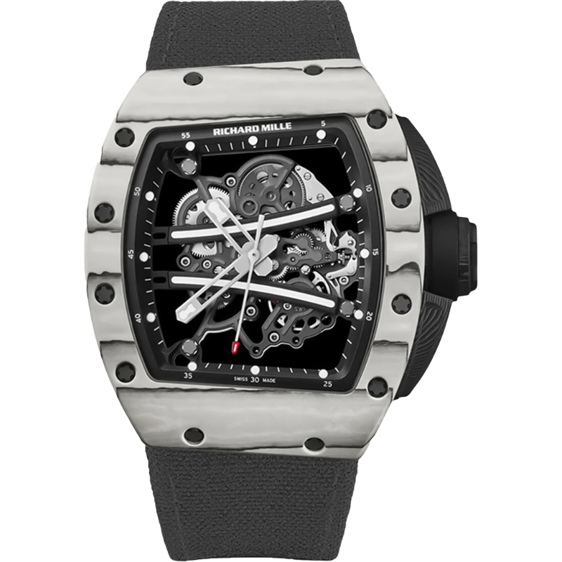 Richard Mille RM 61 Black Velcro Strap