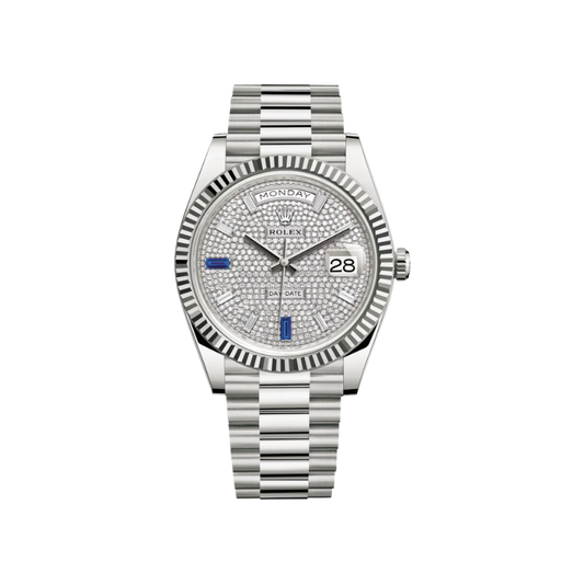 228239 Pave Sapphire Dial Day Date