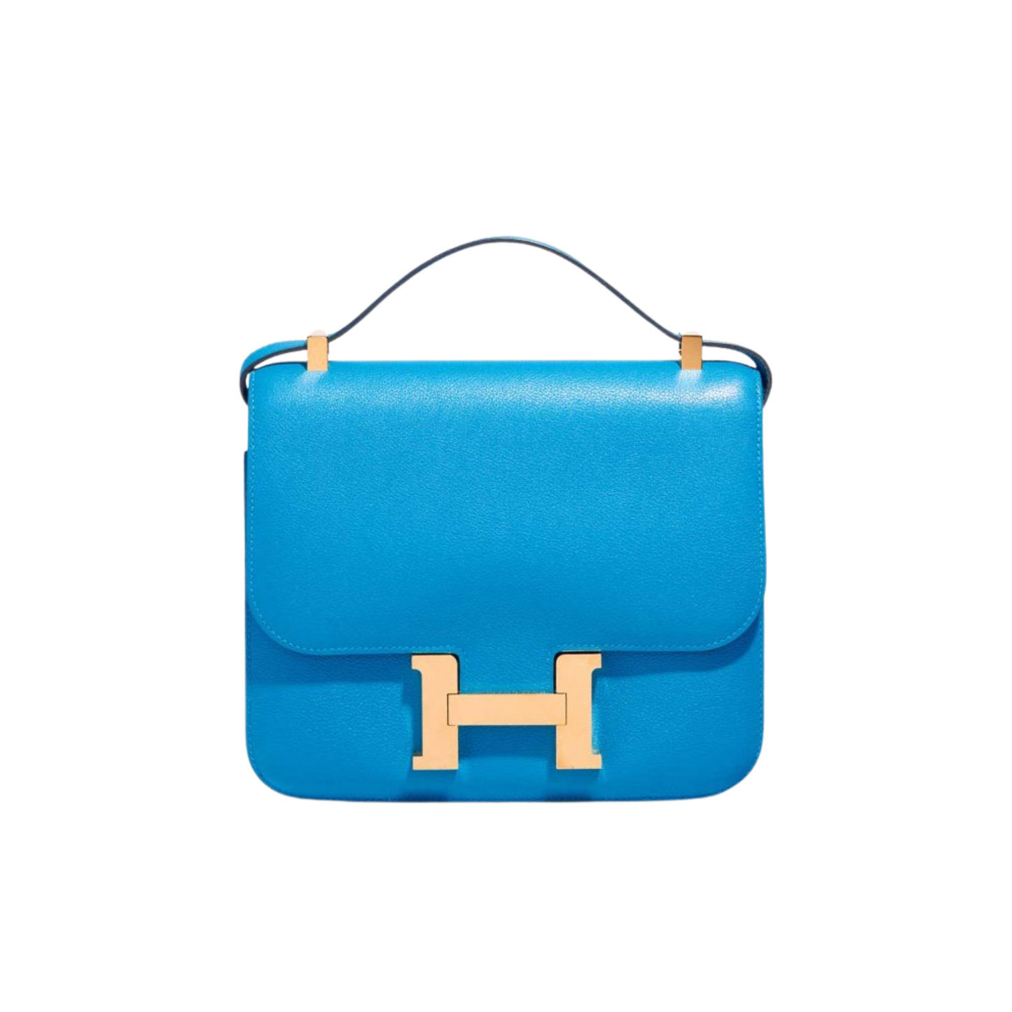 Hermes Constance 24 Bleu Zanzibar Evercolor Leather