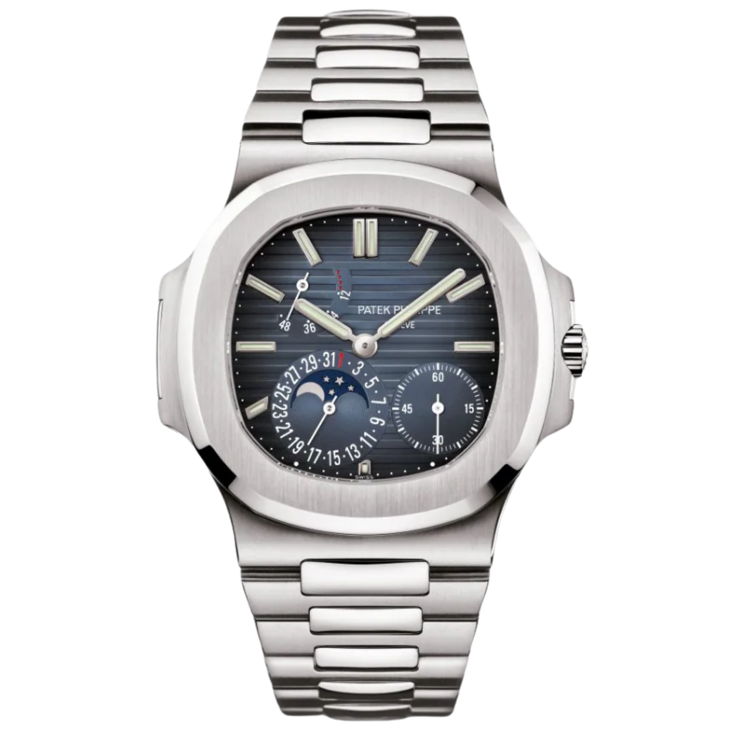 Patek Philippe Nautilus Moonphase Ref. 3712/1A Stainless Steel Blue Dial
