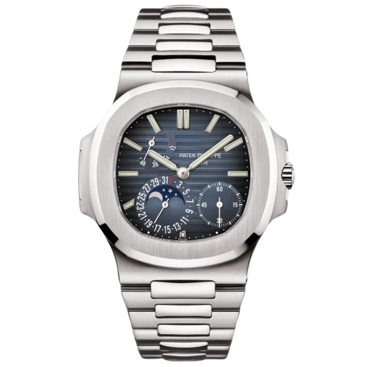 Patek Philippe Nautilus Moonphase Ref. 3712/1A Stainless Steel Blue Dial