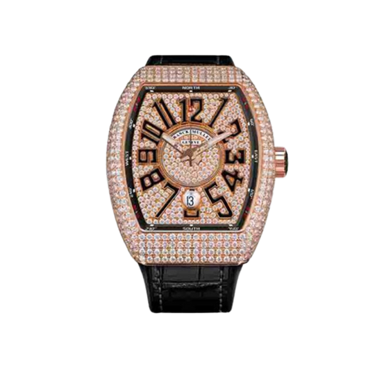 Full Pave Rose Gold V45 SC DT NR 5N
