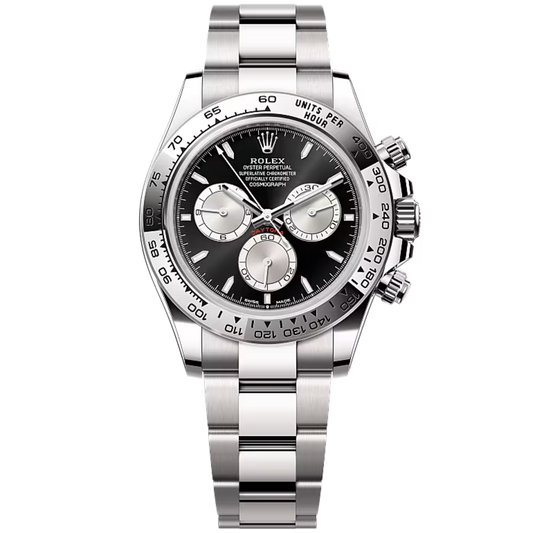 Rolex Cosmograph Daytona Ref. 126509 White Gold Black Dial Silver Subdials