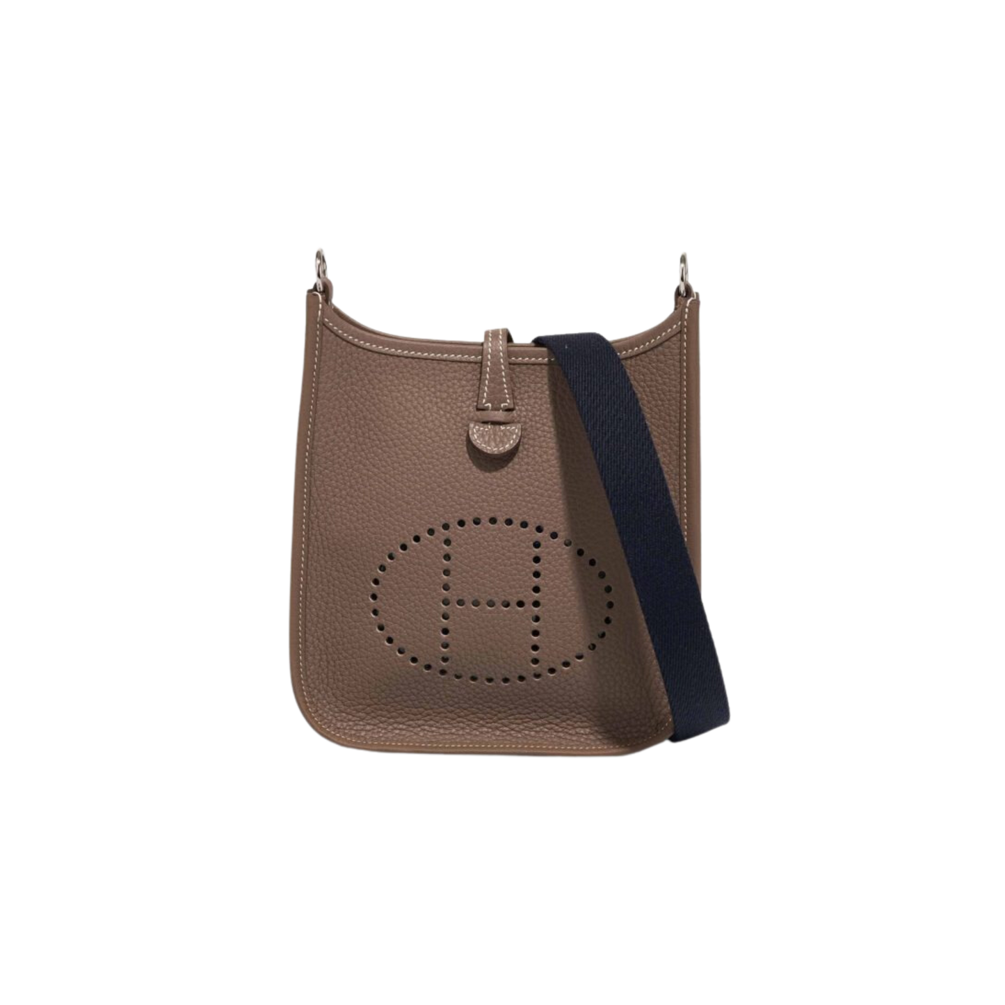 Hermes Evelyne TPM Etoupe Clemence Leather