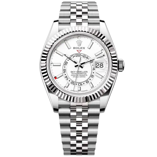 Rolex SkyDweller 336934 42mm Steel Jubilee White Dial