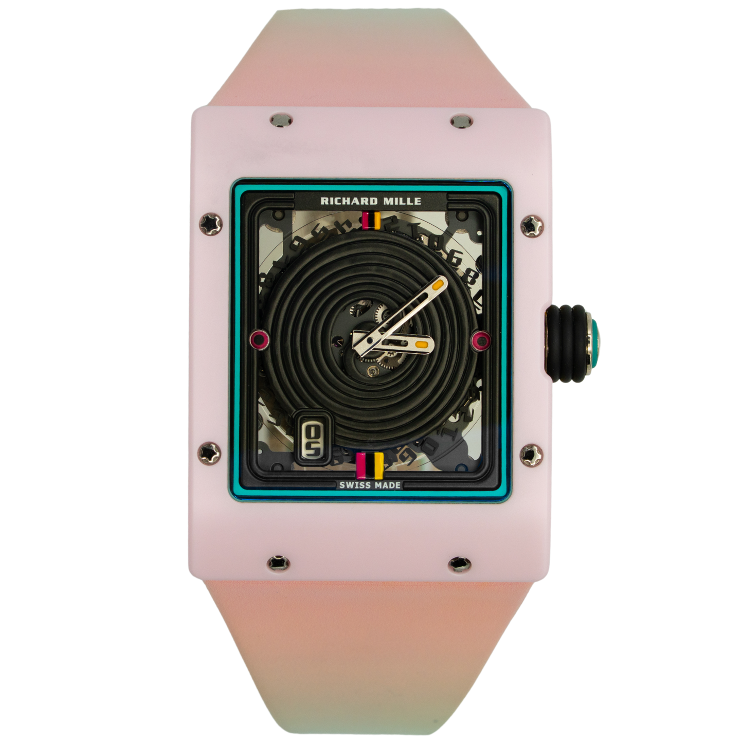 Richard Mille RM16-01 Pink Ceramic "Bon Bon"