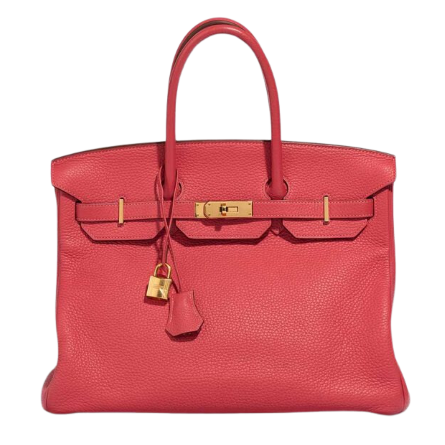Hermes Birkin 35 Bougainvillier Clemence Leather