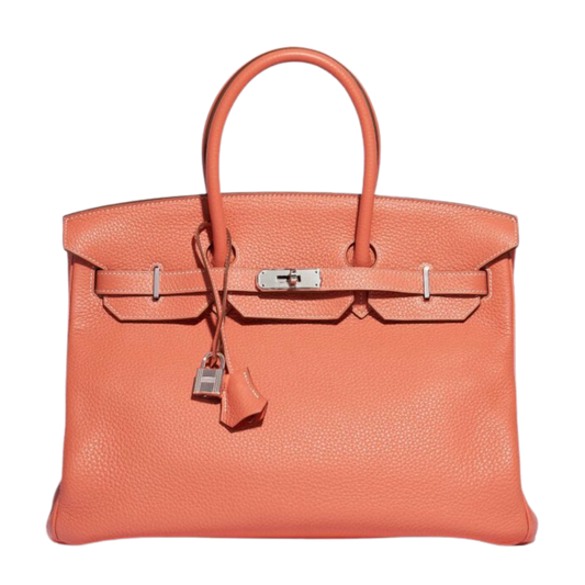 Hermes Birkin 35 Crevette Clemence Leather