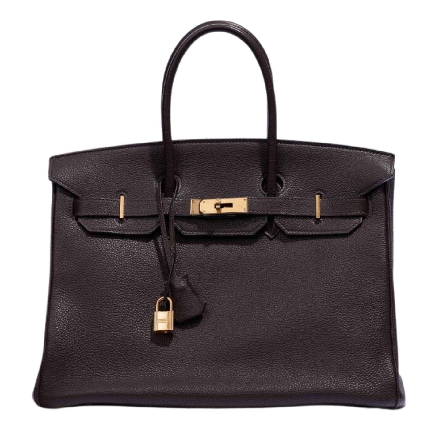 Hermes Birkin 35 Chocolate Clemence Leather