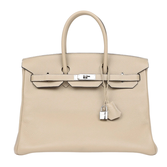 Hermes Birkin 35 Trench Clemence Leather