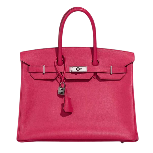 Hermes Birkin 35 Rose Extreme Epsom Leather