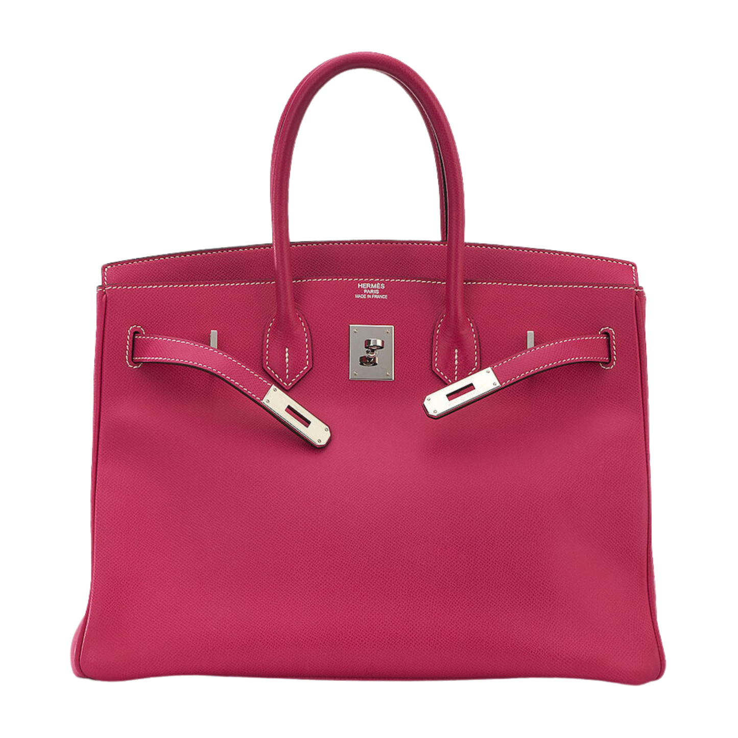 Hermes Birkin 35 Rose Tyrien Rubis Epsom Leather